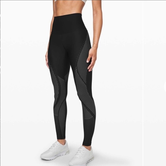 lululemon athletica Pants - Lululemon Mapped Out High-Rise Tight 28"
Black / Glacier Grey
